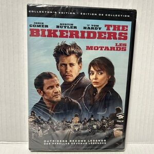 The Bikeriders DVD (Region 1) Brand New - Austin Butler, Tom Hardy & Jodie Comer